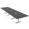 Skutchi Designs 45 in W, 165.75 in L, 29 in H, Engineered Wood Top, Grey HAR-REC-48x168-T-ELEC-ASIANNIGHT - alternate 1